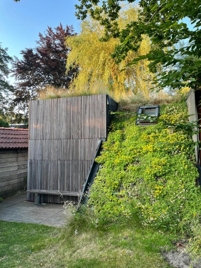 Tiny-House Van Zeecontainers Bij Het Bos Oranjewoud Exterior photo